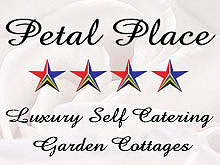 Petal Place Self-Catering Garden Cottage - Your hosts, Glenys and Basil, invite you to stay in their luxury, self- catering, garden cottages, where they guarantee you a comfortable and restful stay, friendly service and warm Free State hospitality. 